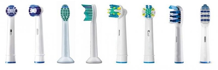 насадки для электрических зубных щеток